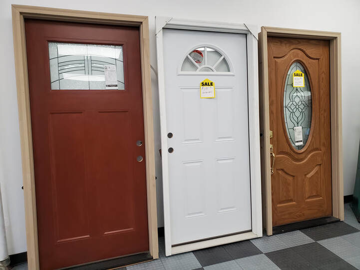 Entry Door Selections at Beejay Security Doors Showroom in Buffalo New York